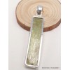 Long Pendentif en Cyanite verte brute Bijoux en Cyanite Verte PAC13.4
