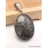 Pendentif Pyrite sur Agate oval-df Bijoux en Pyrite sur Agate PAC61.7