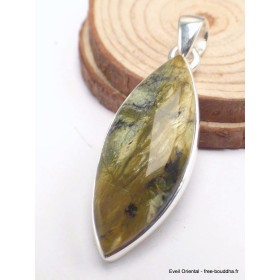 Bijou Pendentif en Opale Impériale forme marquise Pendentifs pierres naturelles CWA28.2