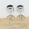 Clous d'oreilles Topaze London facettée-ak Bijoux en Topaze CWA40