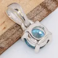 Pendentif Pierre naturelle Topaze London facetté - Bijoux en Topaze