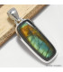 Pendentif Labradorite Spectrolite rectangulaire allongé Pendentifs pierres naturelles CWA30.1