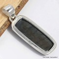 Pendentif Labradorite Spectrolite rectangulaire allongé Pendentifs pierres naturelles CWA30.1