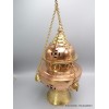 Gros encensoir tibétain de temple 30 cm Objets rituels bouddhistes ref 86