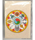 Carte postale 8 signes auspicieux + enveloppe Cartes postales bouddhistes CPV1