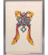 Carte postale bouddhiste Noeud infini + enveloppe Cartes postales bouddhistes CPV2
