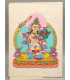Carte postale bouddhiste Manjushri + enveloppe Cartes postales bouddhistes CPV3