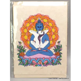 Carte postale bouddhiste Shakti + enveloppe - Cartes postales bouddhistes