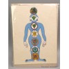 Carte postale bouddhiste 7 chakras + enveloppe Cartes postales bouddhistes CPV7