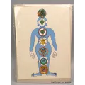 Carte postale bouddhiste 7 chakras + enveloppe - Cartes postales bouddhistes