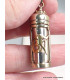 Bijou tibétain pendentif tube poison Om tibétain Pendentifs Ghau TUB3