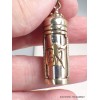 Bijou tibétain pendentif tube poison Om tibétain Pendentifs Ghau TUB3