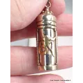 Bijou tibétain pendentif tube poison Om tibétain - Pendentifs tibétains bouddhistes