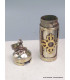 Bijou tibétain pendentif tube poison Om tibétain Pendentifs Ghau TUB3