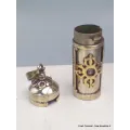 Bijou tibétain pendentif tube poison Om tibétain - Pendentifs tibétains bouddhistes