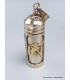 Bijou tibétain pendentif tube poison Om tibétain Pendentifs Ghau TUB3
