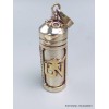 Bijou tibétain pendentif tube poison Om tibétain Pendentifs Ghau TUB3