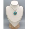 Pendentif tibétain réversible Om et Dordjé Pendentifs tibétains bouddhistes BHP49