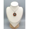 Pendentif tibétain réversible symbole Om - Pendentifs tibétains bouddhistes