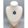 Pendentif tibétain Fleur mantra de Chenrezi Pendentifs tibétains bouddhistes BHP50