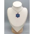 Pendentif tibétain Fleur mantra de Chenrezi - Pendentifs tibétains bouddhistes