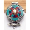 Pendentif bouddhiste ghau symbole Kalachakra Pendentifs Ghau PGA33