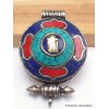 Bijou tibétain pendentif ouvrant Kalachakra Pendentifs Ghau PGA34