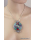 Bijou tibétain pendentif poison ghau Kalachakra Pendentifs Ghau PGA35