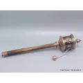 Moulin à prières tibétain 30 cm cuivre et bois - Moulins à Prières tibétains