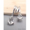 Pendentif design en Cristal de Roche facetté Pendentifs pierres naturelles CWA50