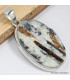 Gros Pendentif bijou Astrophyllite forme ovale Pendentifs pierres naturelles CWA54.4