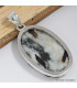 Gros Pendentif bijou Astrophyllite forme ovale Pendentifs pierres naturelles CWA54.4