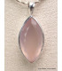 Pendentif Quartz rose facetté marquise qualité AAA Bijoux en Quartz Rose CWA59