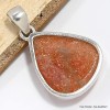 Pendentif véritable Pierre du Soleil forme goutte Pendentifs pierres naturelles CWA60.3