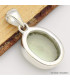 Pendentif en pierre Améthyste verte oval serti clos Pendentifs pierres naturelles CWA61.6