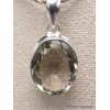 Pendentif pierre Améthyste verte oval serti clos Pendentifs pierres naturelles CWA61.5