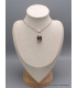 Améthyste verte prasiolite pendentif facetté Pendentifs pierres naturelles CWA61.7
