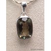 Améthyste verte prasiolite pendentif facetté Pendentifs pierres naturelles CWA61.7