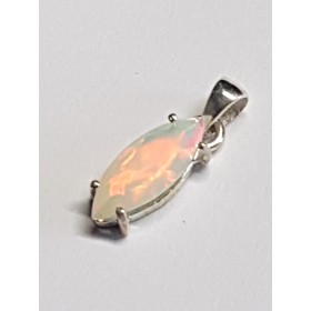 Opale ethiopienne Opale welo pendentif marquise qualité AAA Pendentifs pierres naturelles CWA64.6