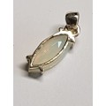 Opale ethiopienne Opale welo pendentif marquise qualité AAA Pendentifs pierres naturelles CWA64.6