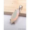 Opale ethiopienne Opale welo pendentif marquise qualité AAA Pendentifs pierres naturelles CWA64.6