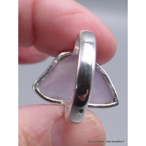 Bague en Quartz Lavande taille 59 Bijoux en Quartz Lavande CWA69