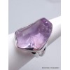 Bague argent en Quartz Lavande taille 53 Bijoux en Quartz Lavande CWA69.2