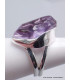 Bague argent en Quartz Lavande taille 53 Bijoux en Quartz Lavande CWA69.2