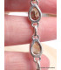 Bracelet argent Quartz fumé pierres gouttes Bijoux en Quartz Fumé CWA68.1