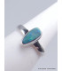 Bijou Bague argent Opale australienne taille 51 Bijoux en Opale Australienne CWA70.2