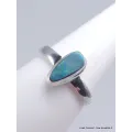 Bijou Bague argent Opale australienne taille 51 - Bijoux en Opale Australienne