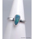 Bijou Bague argent Opale australienne taille 51 Bijoux en Opale Australienne CWA70.2