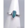 Bijou Bague argent Opale australienne taille 51 - Bijoux en Opale Australienne