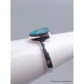 Bijou Bague argent Opale australienne taille 51 - Bijoux en Opale Australienne